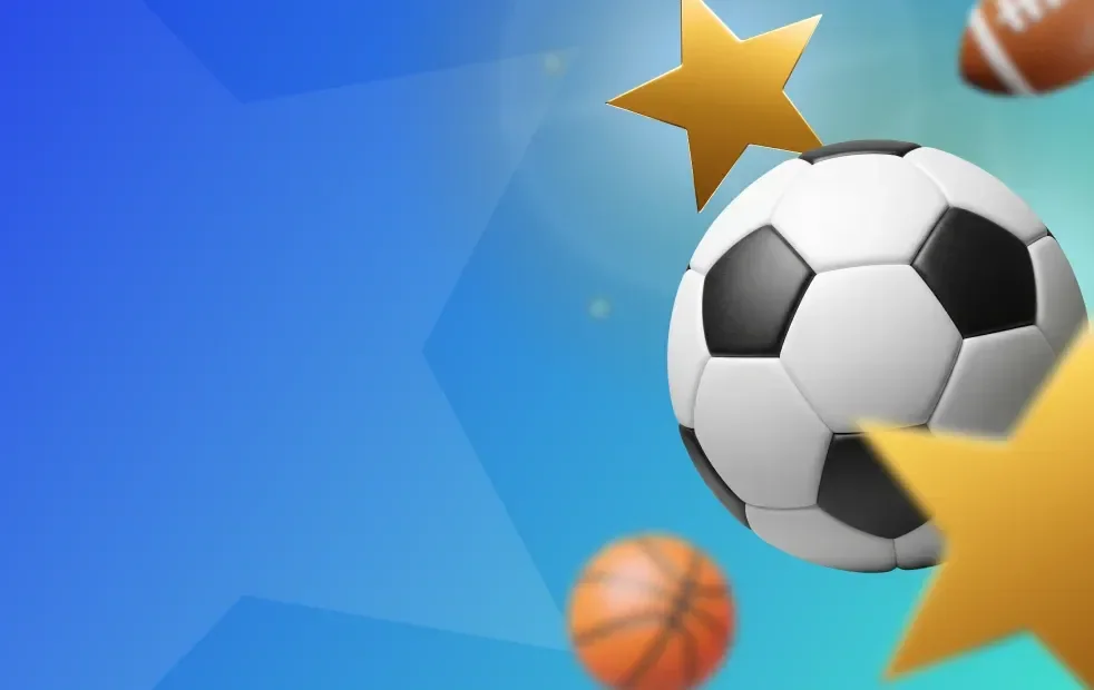Sports betting promo banner.
