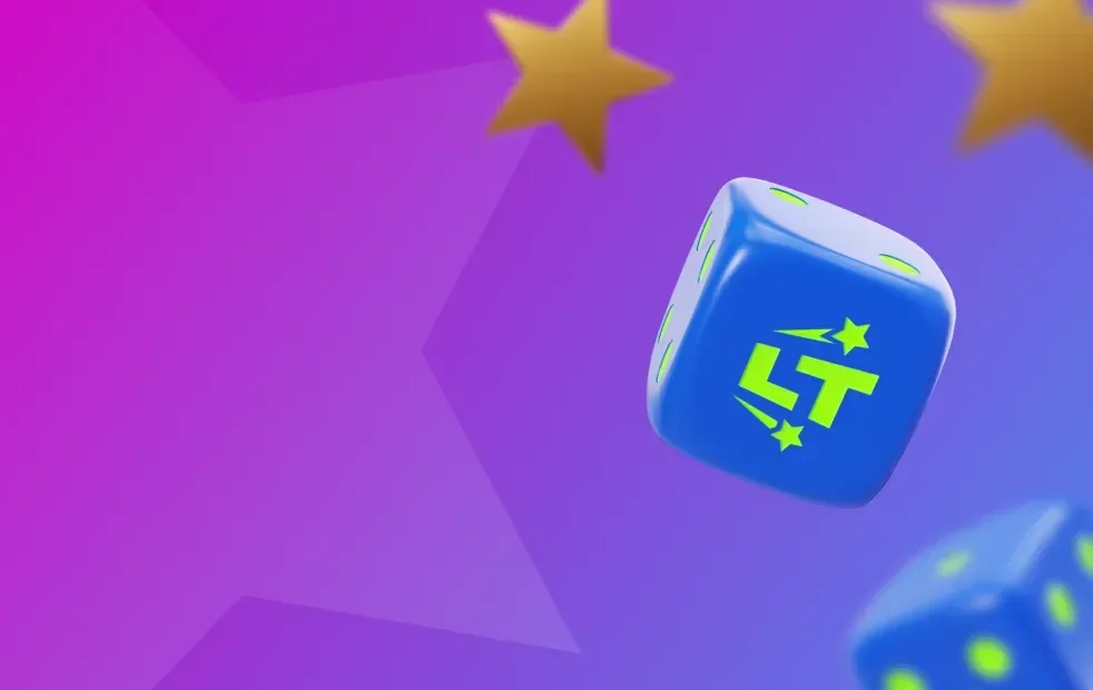 Lucky Twice Casino welcome banner.